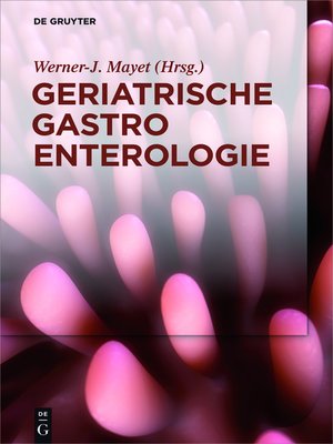 cover image of Geriatrische Gastroenterologie